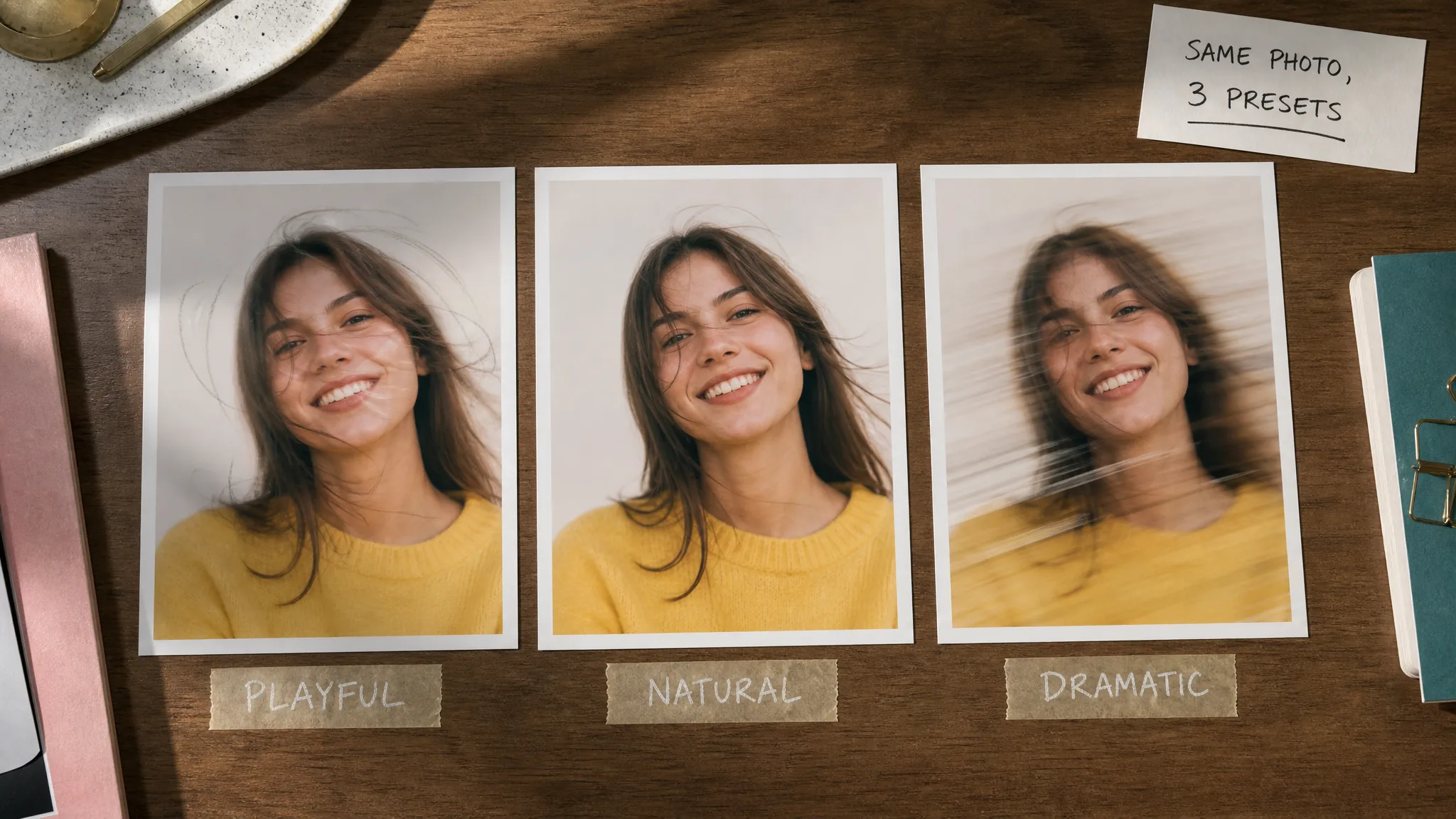 Style Presets That Match the Energy You Want