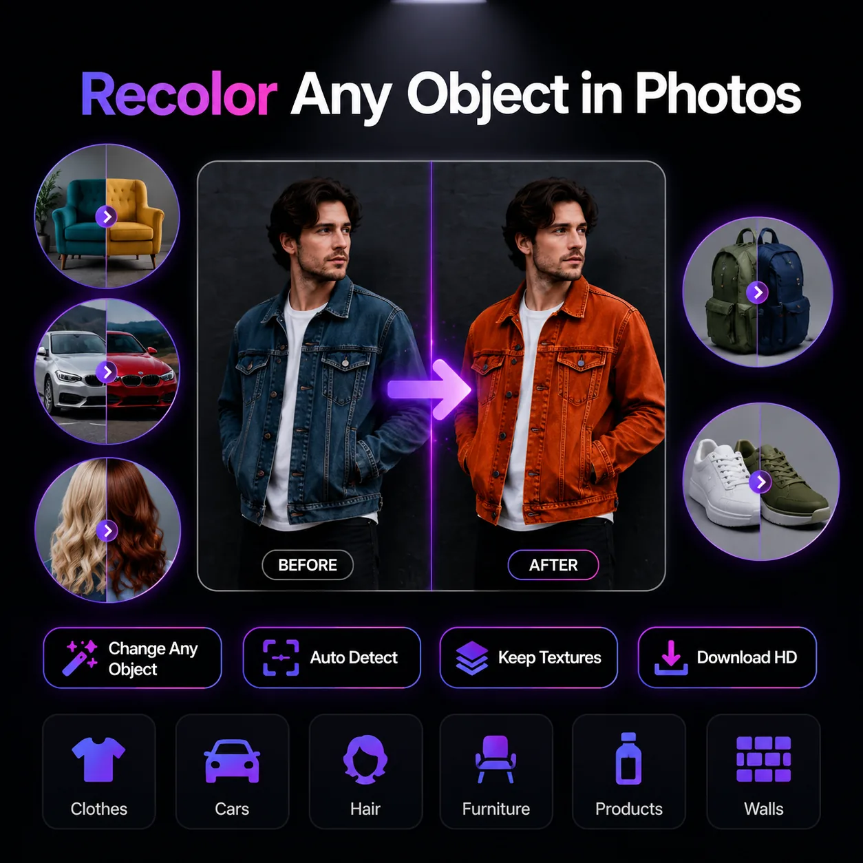 AI Color Replacer