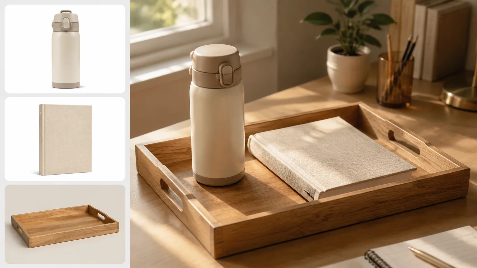 Combine Products with Lifestyle Backgrounds