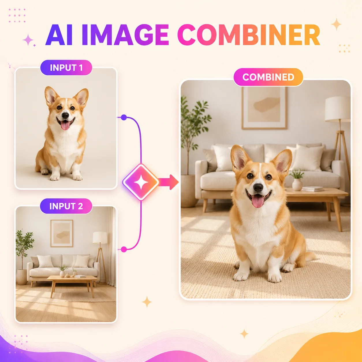 AI Image Combiner