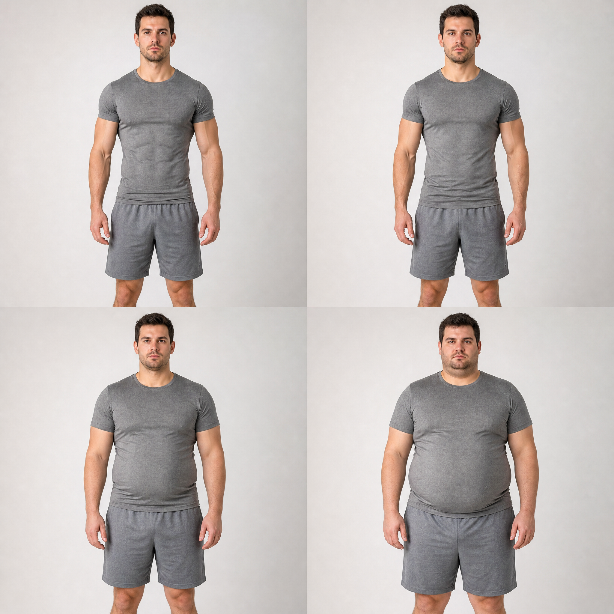 Multiple AI Models for Different Body Fat Visualization Styles