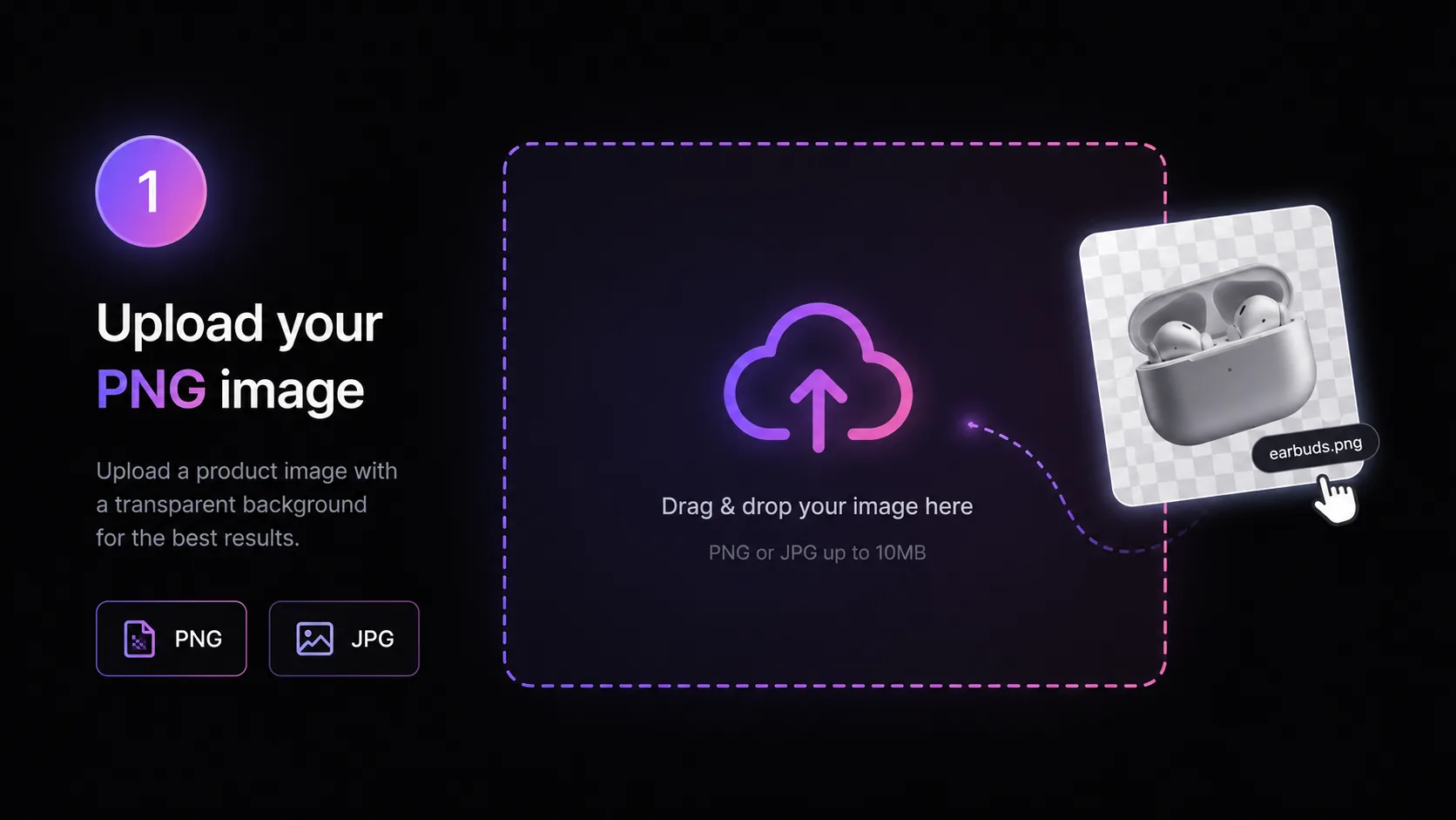 Upload Your PNG Image