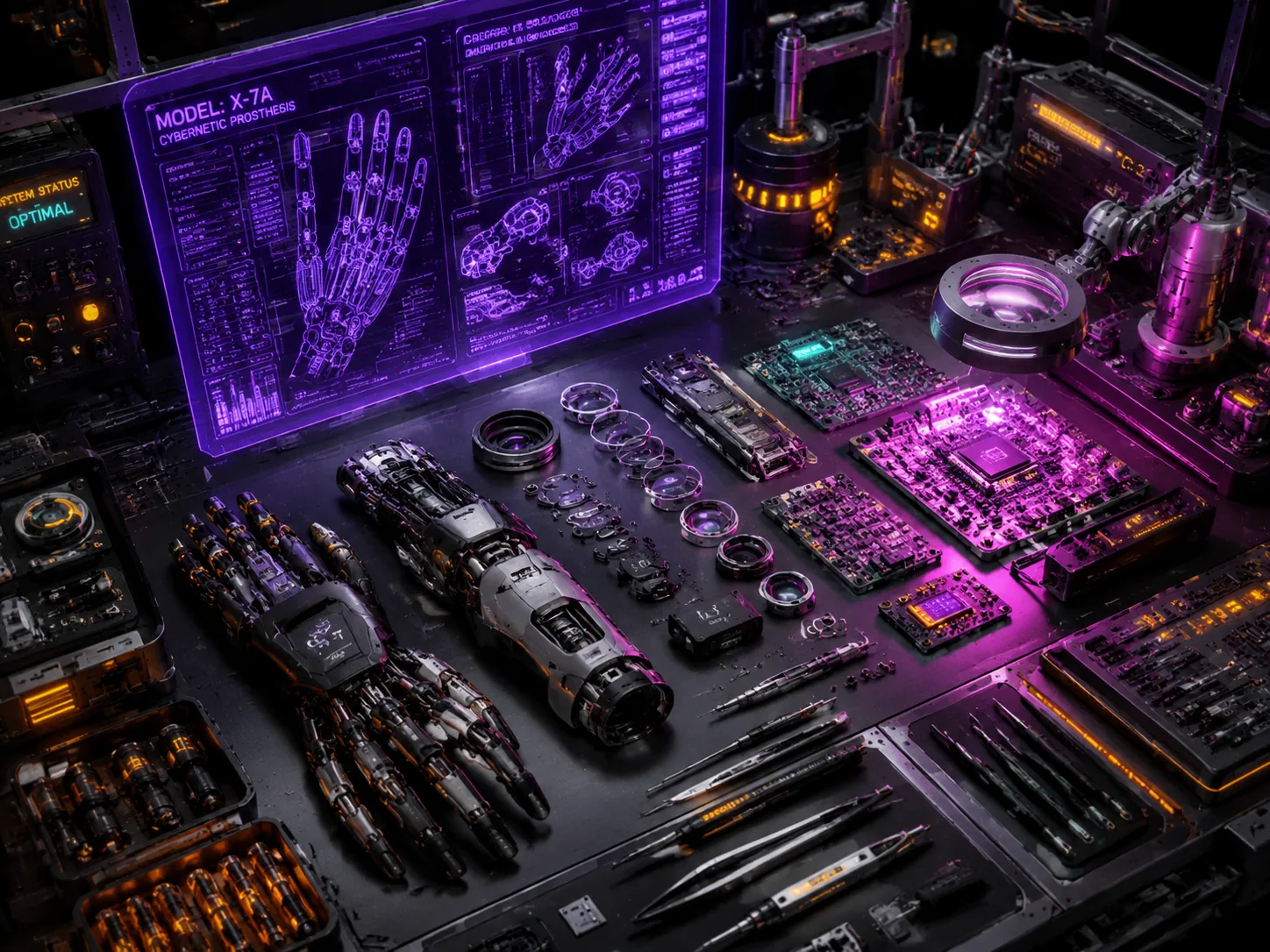 Dystopian Vehicle and Tech Design