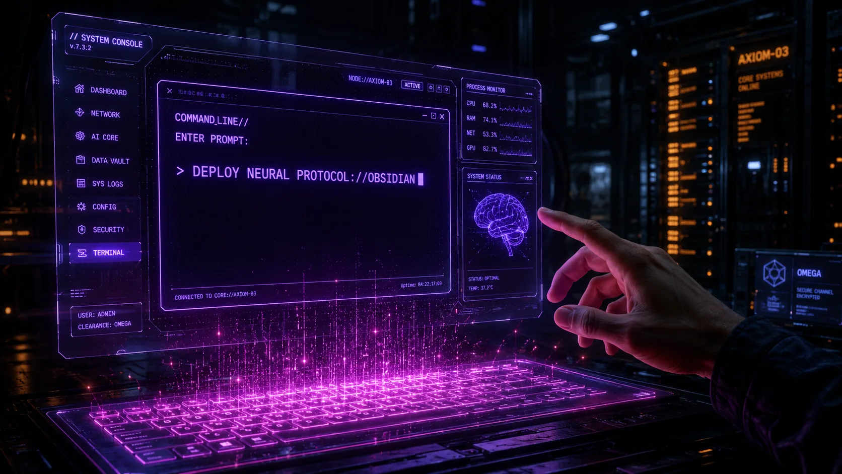 Describe Your Cyberpunk Scene