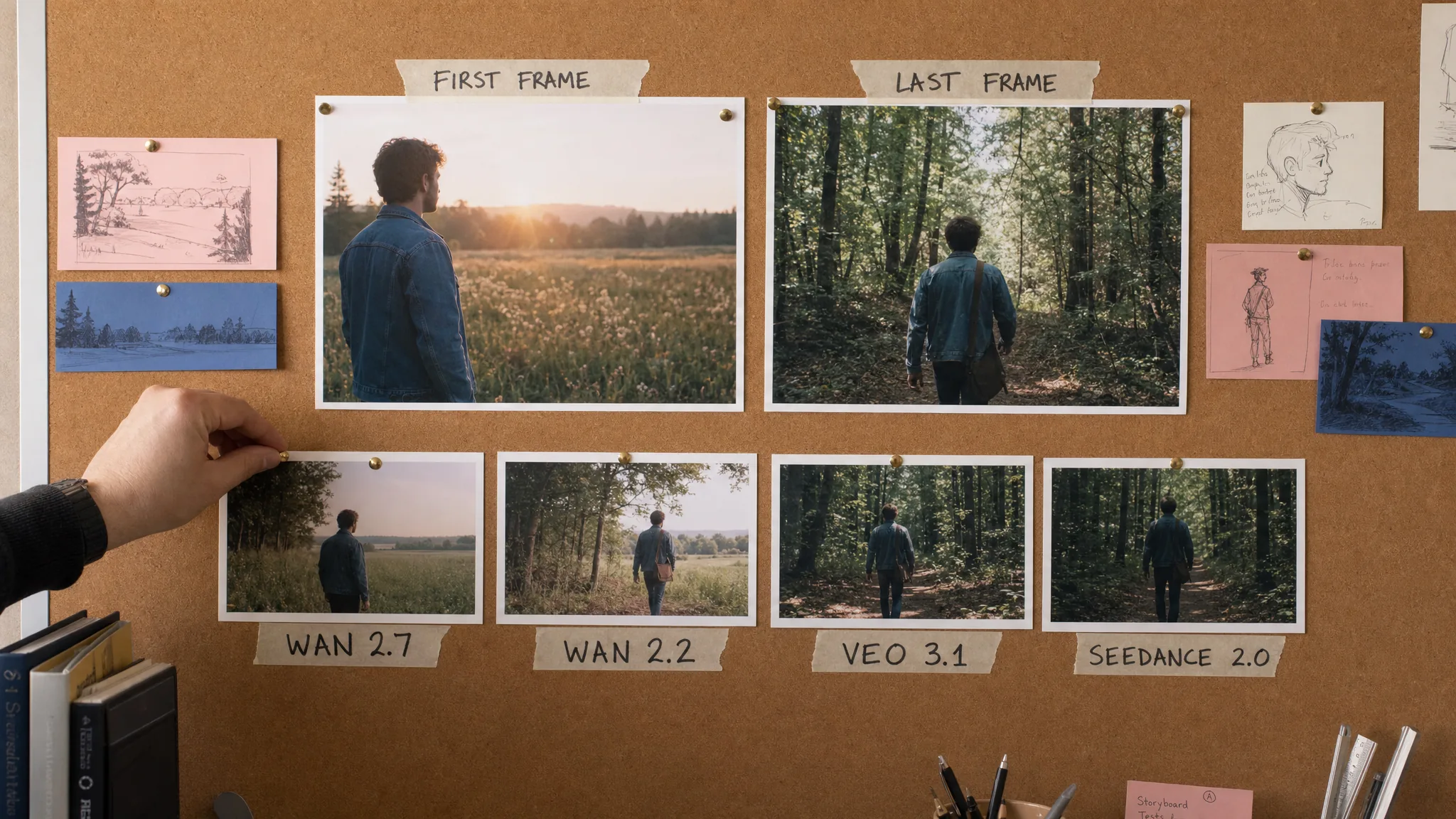 Four AI Models, One Keyframe Pair, One Workspace