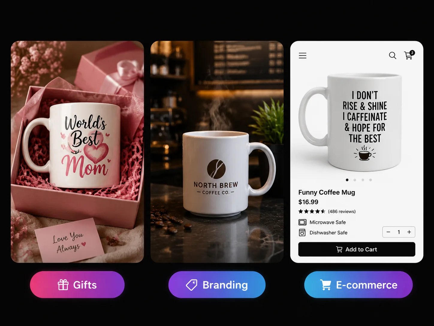Perfect for Gifts, Branding, and E-commerce