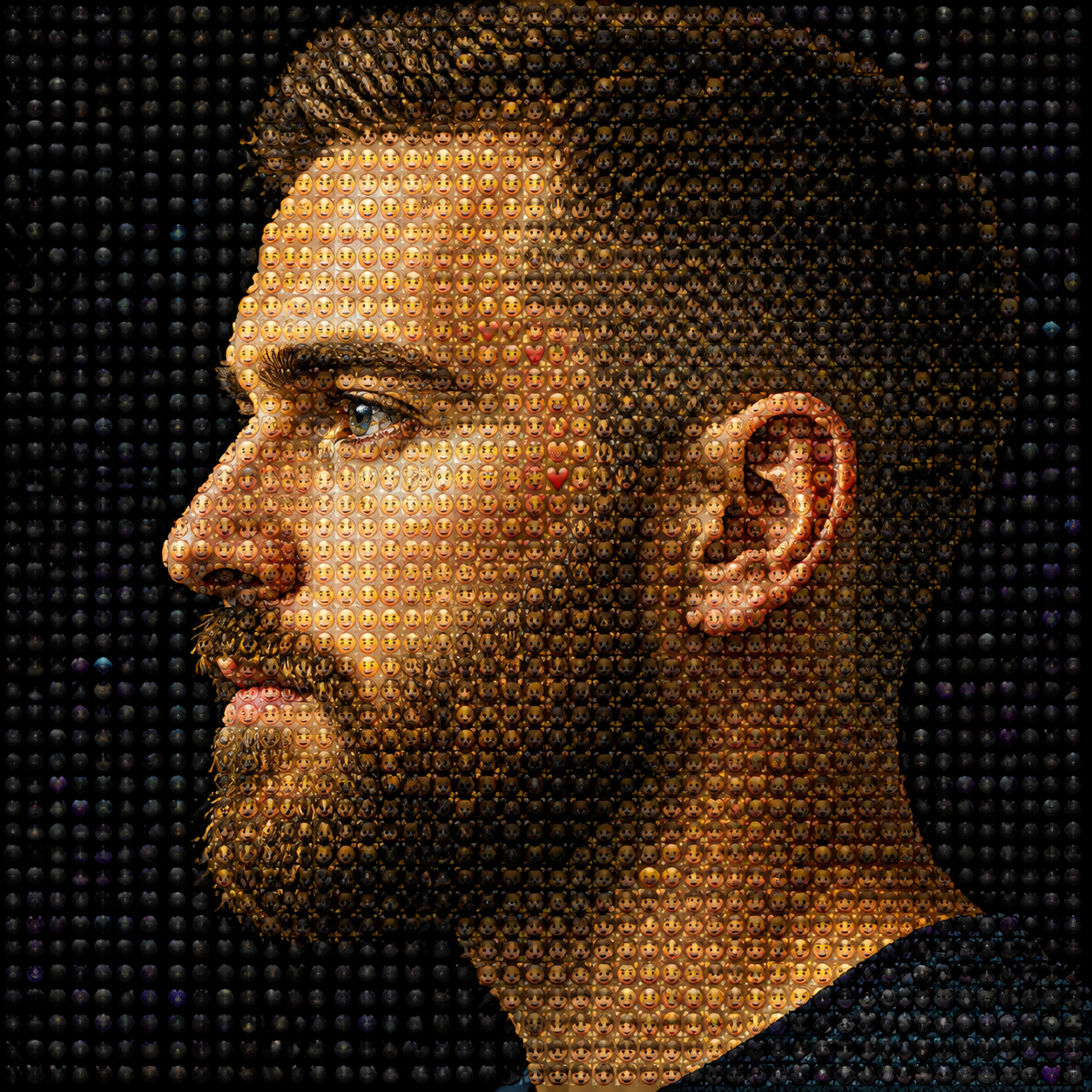 Preserve Face and Identity in Every Emoji Art Photo