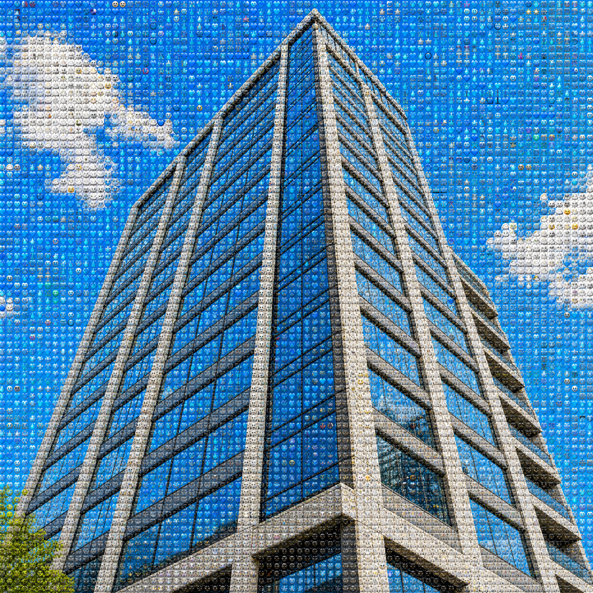 High-Resolution Emoji Mosaic Output for Print and Social Media