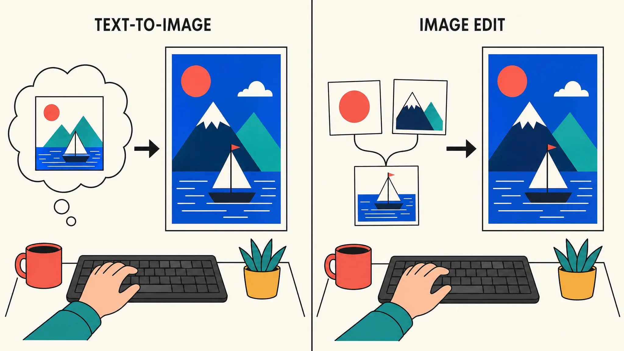 The First Truly Unified AI Text-to-Image and Image Editor