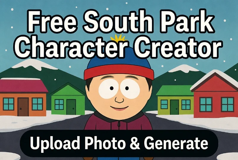 South Park Character Maker preview