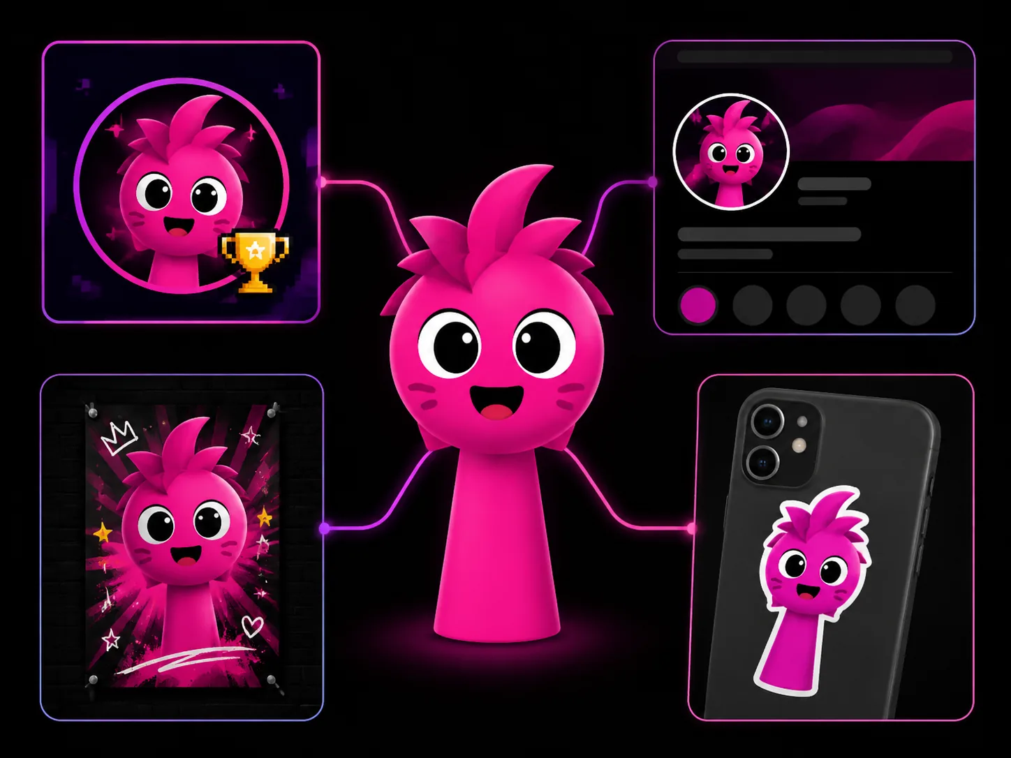 Perfect for Fan Communities, Social Media, and Gaming Profiles