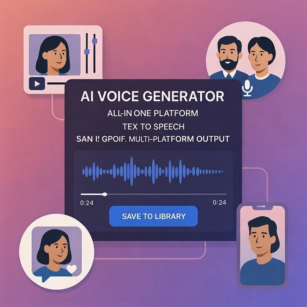 Professional Natural-Sounding AI Voices