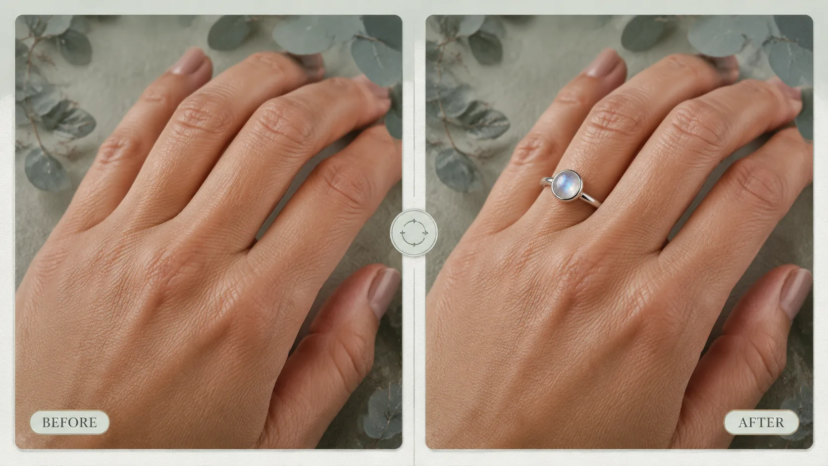Realistic Ring Size, Angle, Shadow, and Shine