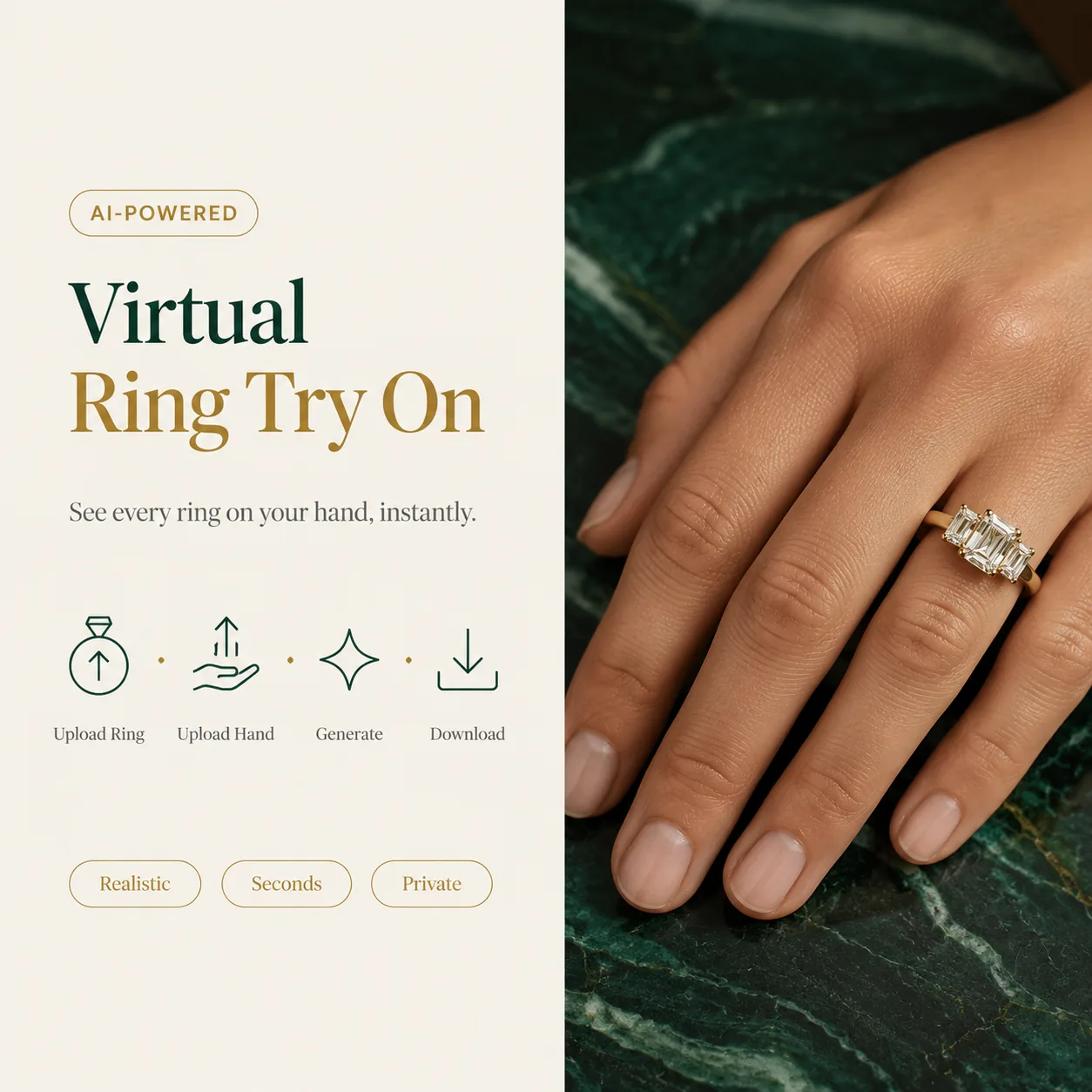Virtual Ring Try On