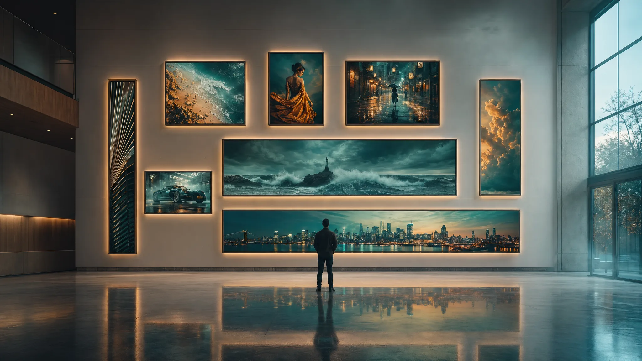 Enterprise-Grade Reliability and 8 Aspect Ratios